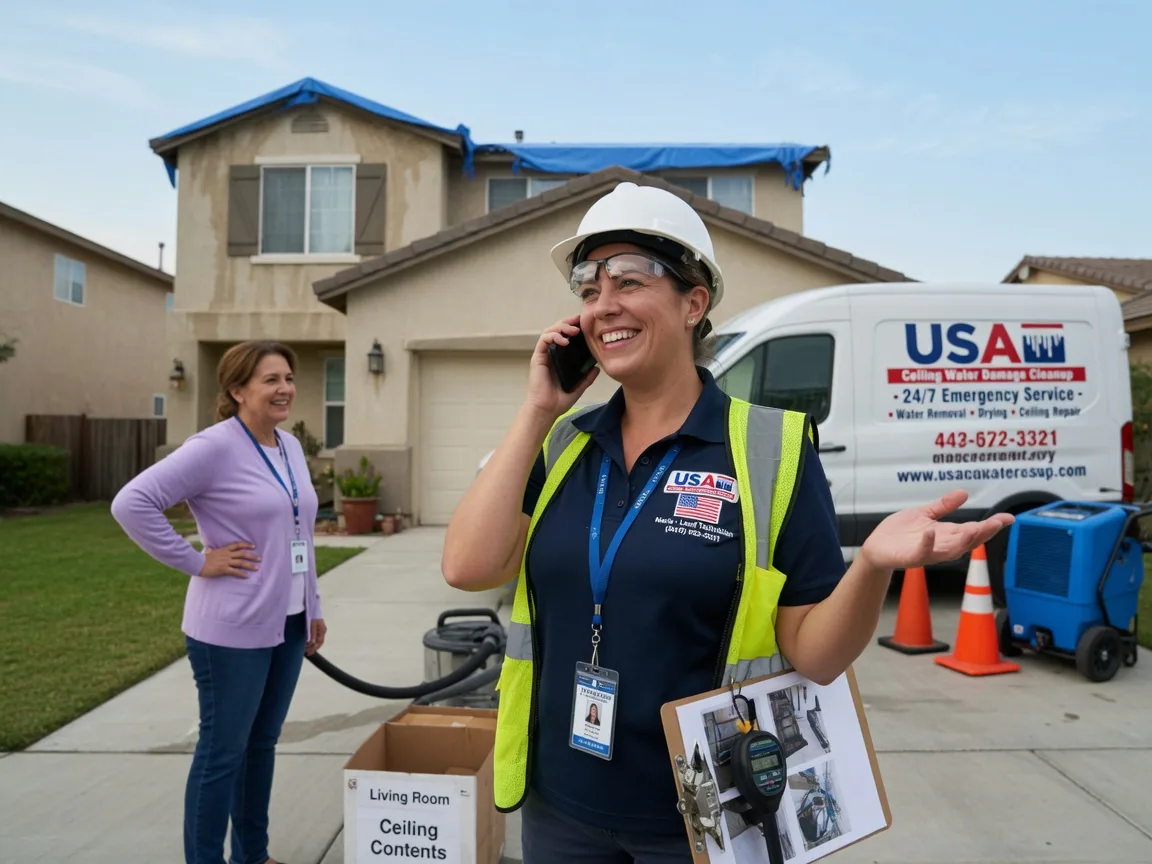 Ceiling Water Damage Restoration Kinde, MI FAQs